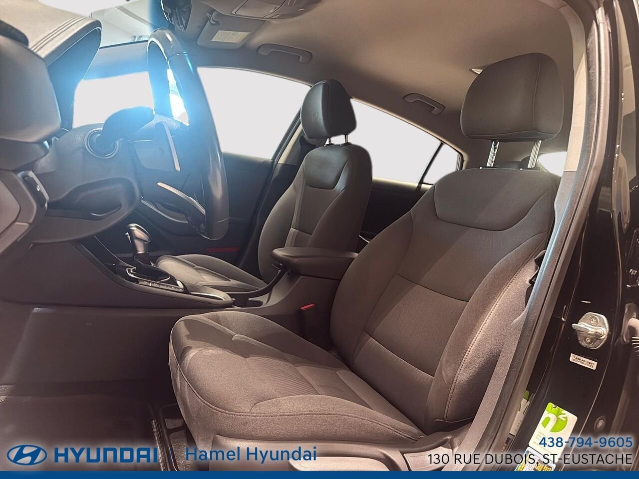 Hyundai Ioniq hybride rechargeable 2020 Noir Saint-Eustache - photo #8