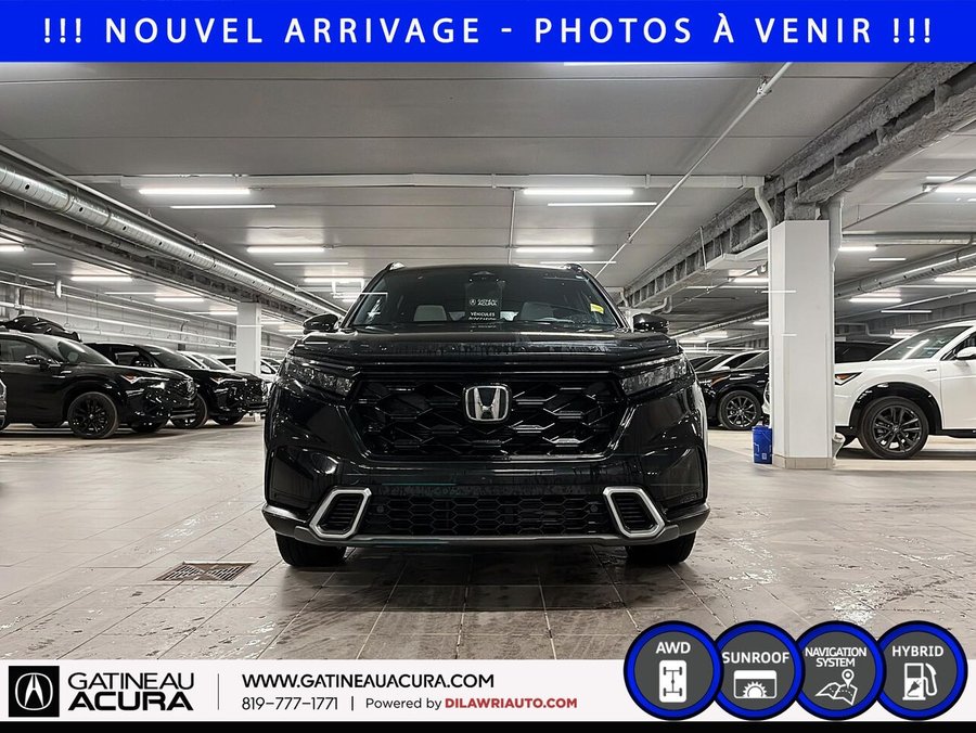 Honda CR-V hybride *** UN PROPRIO + CLEAN CARFAX *** 2024 Noir