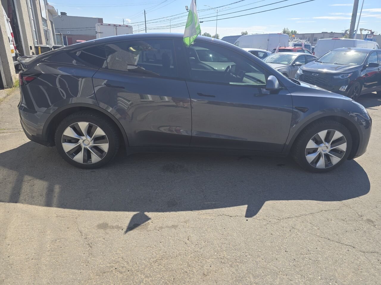 2023 Tesla Model Y Grey  - photo #5