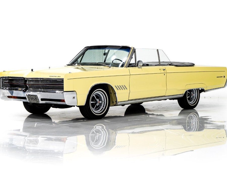 1968 Chrysler 300 1968 Yellow