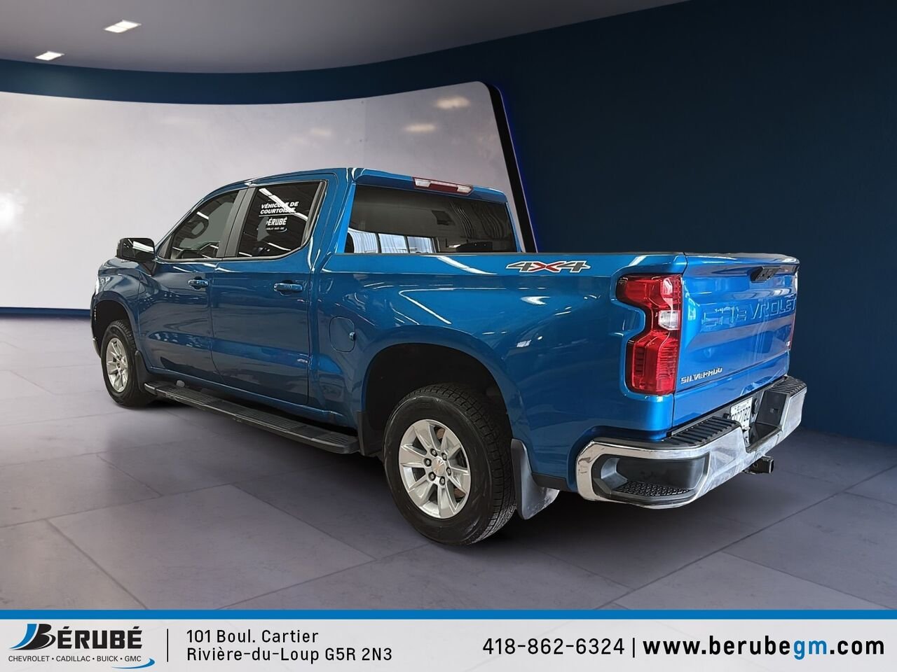 2024 CHEVROLET 1500 4RM, CAISSE COURTE, CAB. MULTIPLAC LT Blue Rivière-du-Loup - photo #3