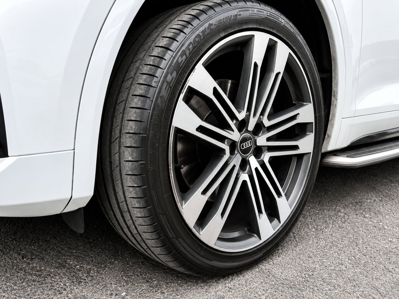 Audi SQ5 Technik 2021 Blanc Granby - photo #9