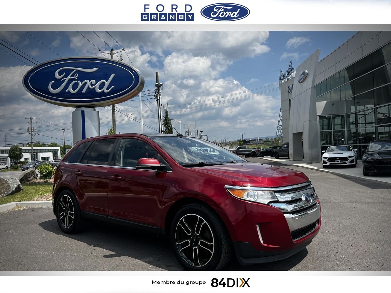 2013 Ford Edge Red Granby - photo #0
