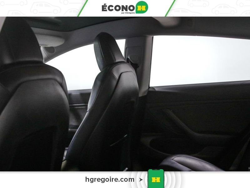 Tesla Model 3 727190A | LONG RANGE TOIT CUIR MAGS CAM RECUL BLUETOOTH 2018 Noir Laval - photo #13