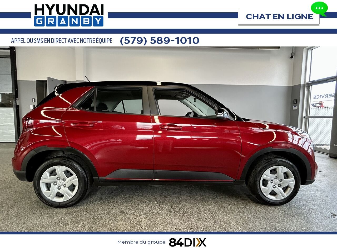 Hyundai Venue 2023 Rouge Granby - photo #7