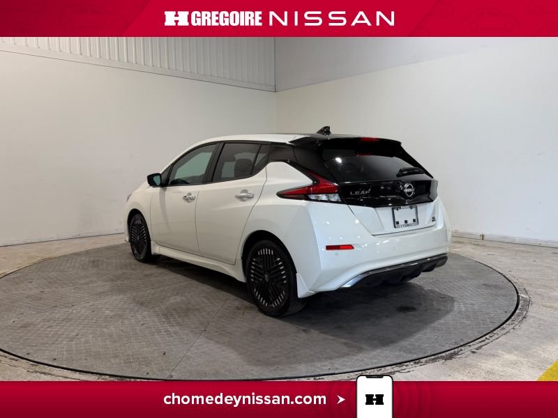 Nissan Leaf 2023 Blanc Saint-Eustache - photo #7