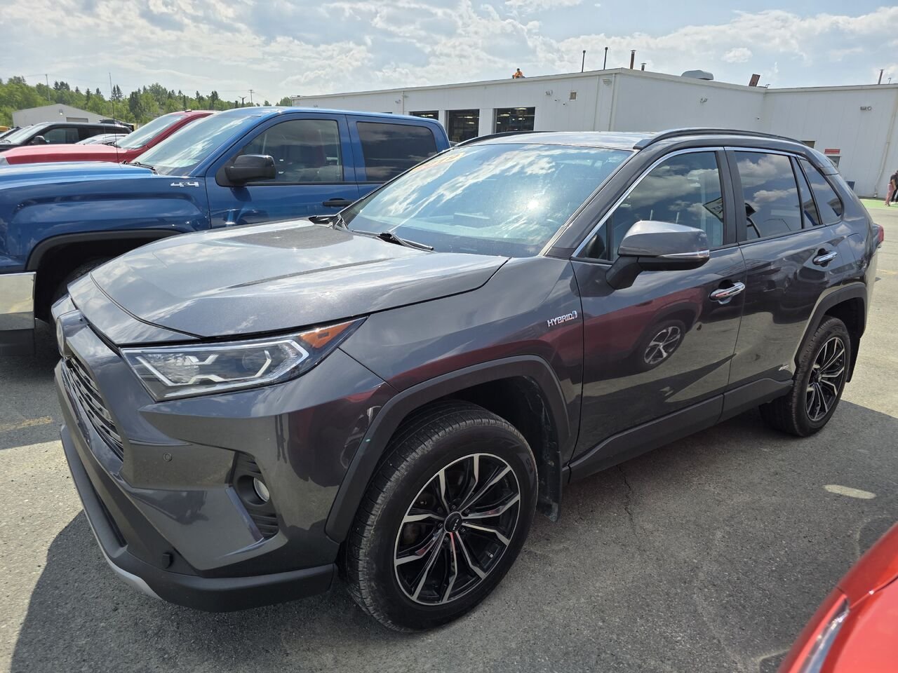2019 Toyota RAV4 Hybrid Limited Grey Rouyn-Noranda - photo #2