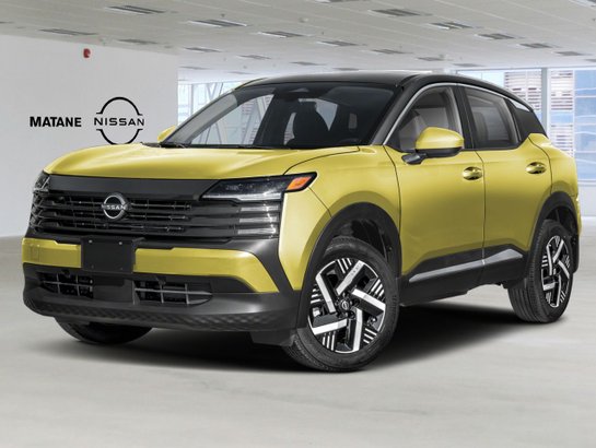 NISSAN Kicks 2025 2025 Jaune yuzu métallisé/Noir intense deux tons