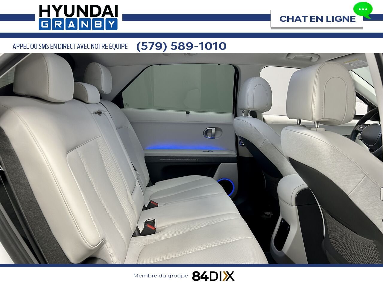 Hyundai IONIQ 5 2023 Blanc Granby - photo #24