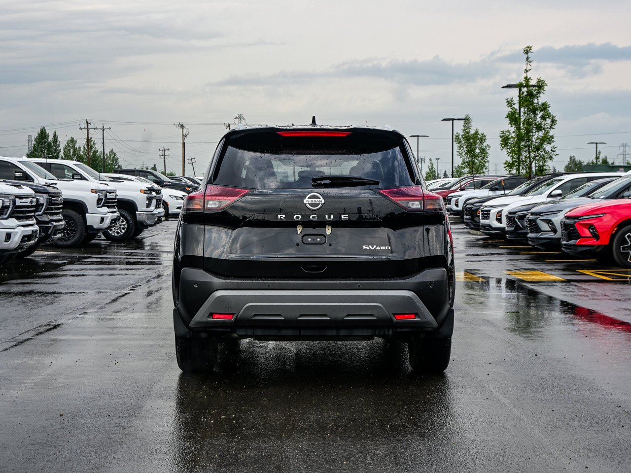 2021 Nissan Rogue AWD SV Black Sherwood Park - photo #11