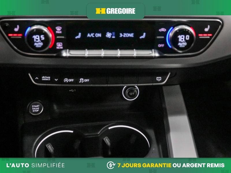 Audi A4 726615A | Komfort AWD AUTO A/C TOIT NAV MAGS CAM RECUL BLUET 2019 Gris Laval - photo #27