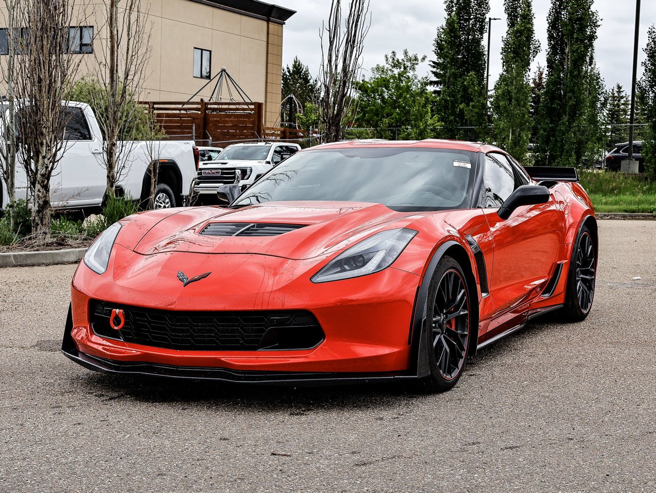 2016 Chevrolet Corvette 2dr Z06 Cpe w/3LZ Red Sherwood Park - photo #3