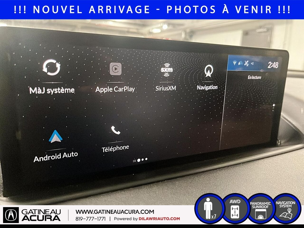 2024 Acura MDX Tech SH-AWD Black Gatineau - photo #11