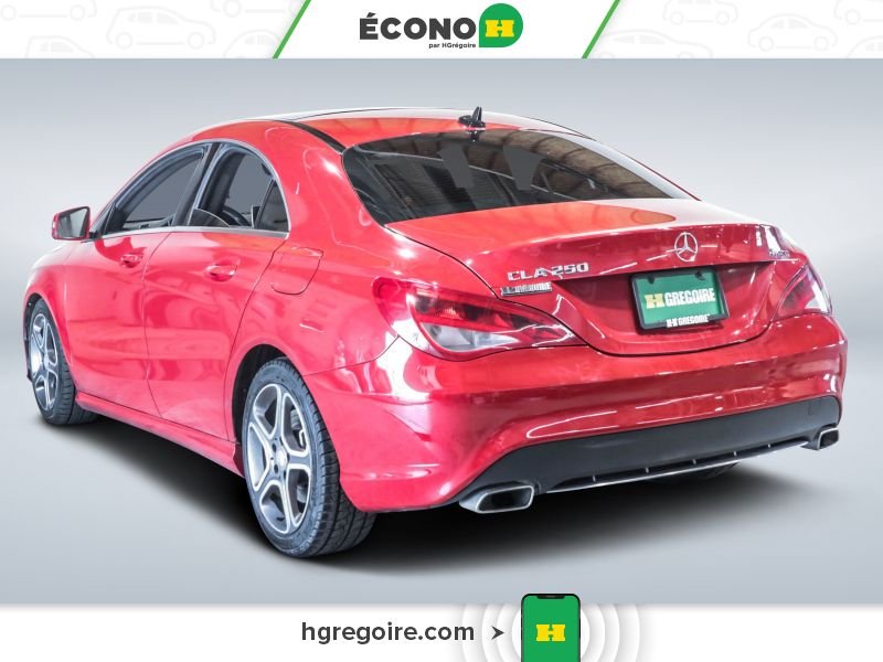 Mercedes Benz CLA 821588 | CLA 250 4 MATIC CUIR TOIT BLUETOOTH MAGS 2016 Rouge Laval - photo #5