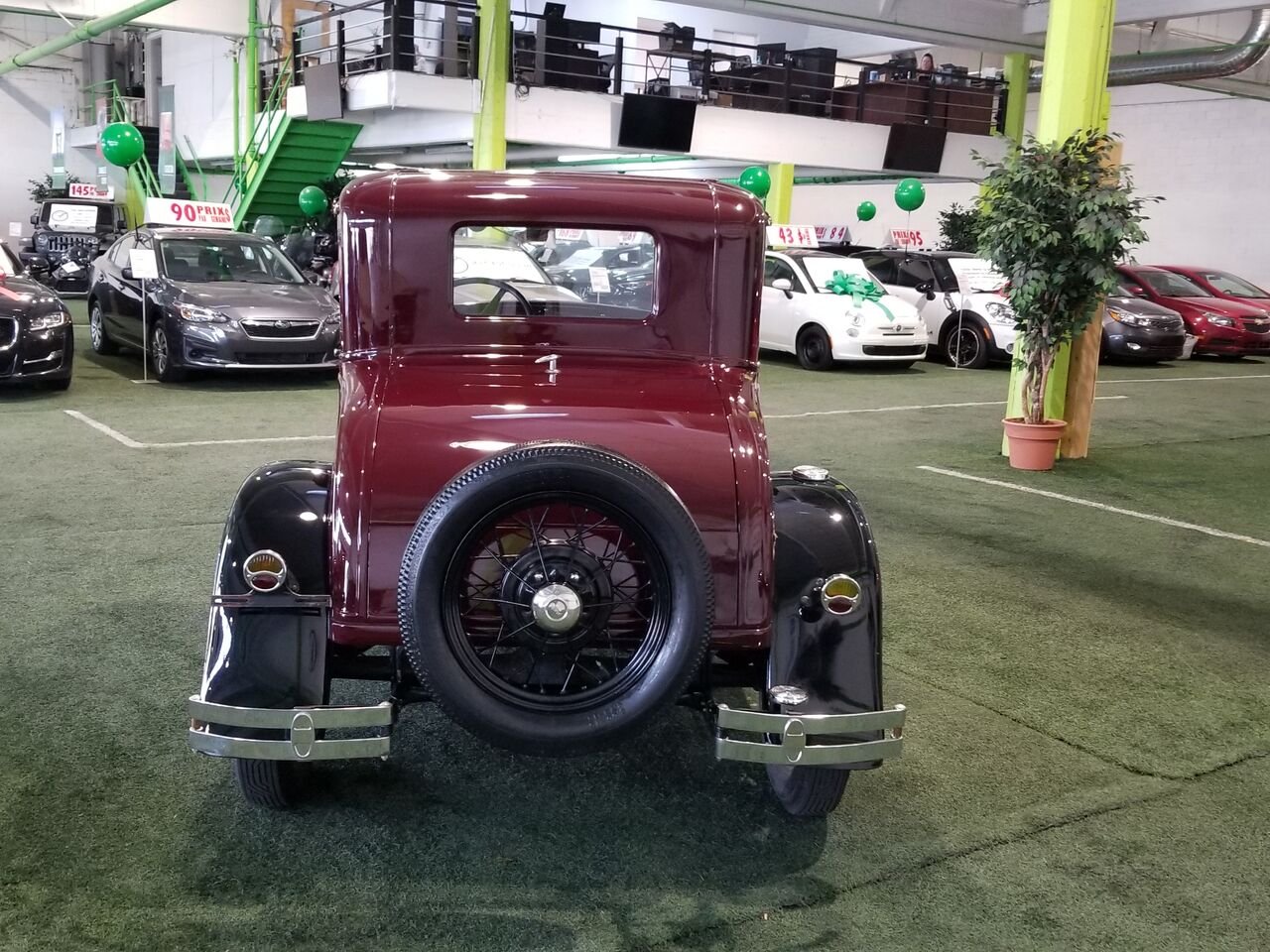 Ford Modèle A 1930 Rouge Longueuil, - photo #4