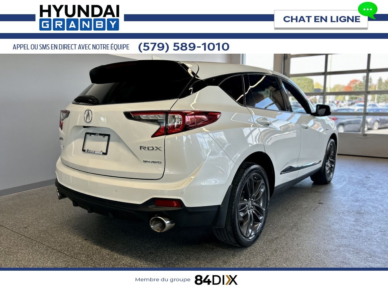 Acura RDX 2019 Blanc Granby - photo #7
