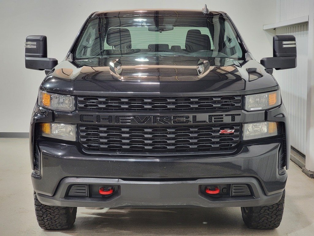 2022 Chevrolet Silverado 1500 LTD 4WD Crew Cab 157" Custom Trail Boss Black Val-David - photo #1