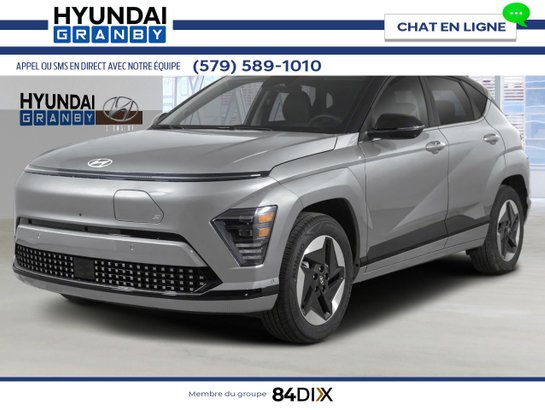 HYUNDAI Kona électrique 2026 2026 Gris cybernétique avec toit Noir abyssal