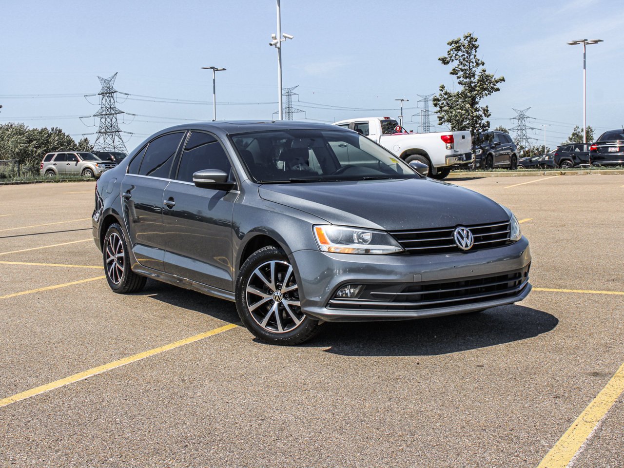 2015 Volkswagen Jetta 4dr 1.8 TSI Auto Comfortline Grey Sherwood Park - photo #1