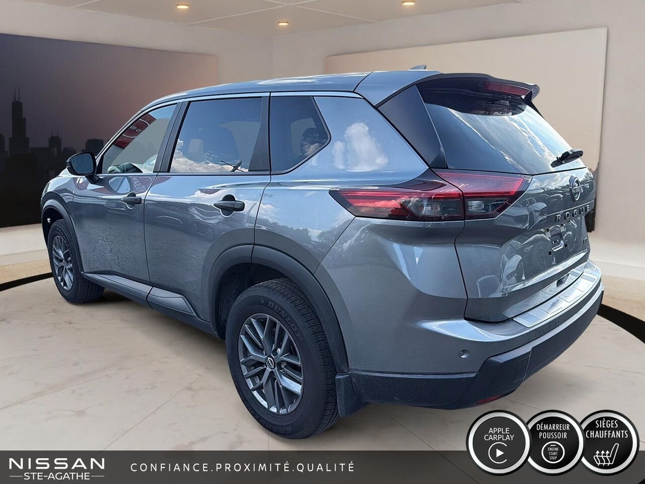 Nissan Rogue 2024 Gris Saint-Jérôme - photo #4