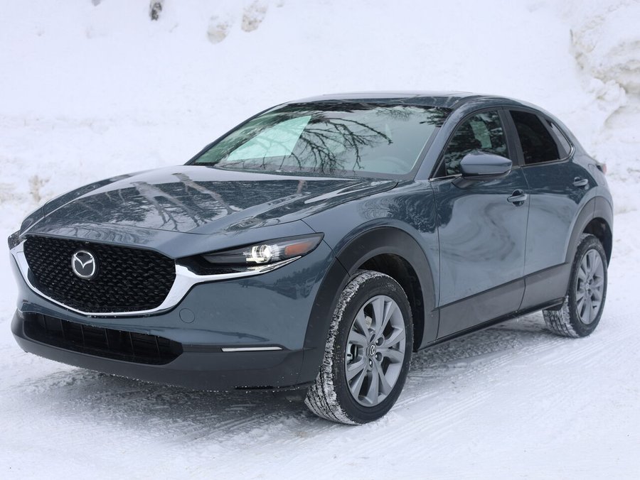 2025 Mazda CX-30 Gs, awd, sièges, volant et rétroviseurs chauffants Snowflake White Pearl