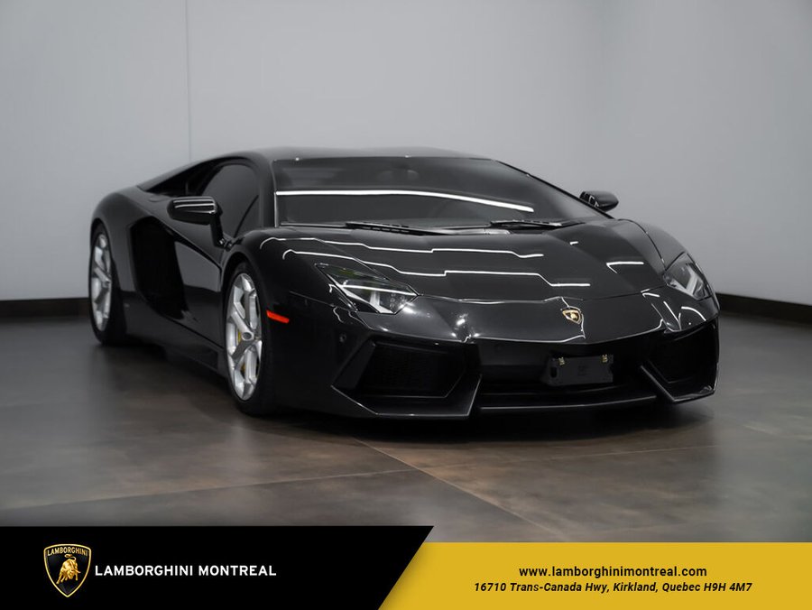 2013 Lamborghini Aventador 2013 Black