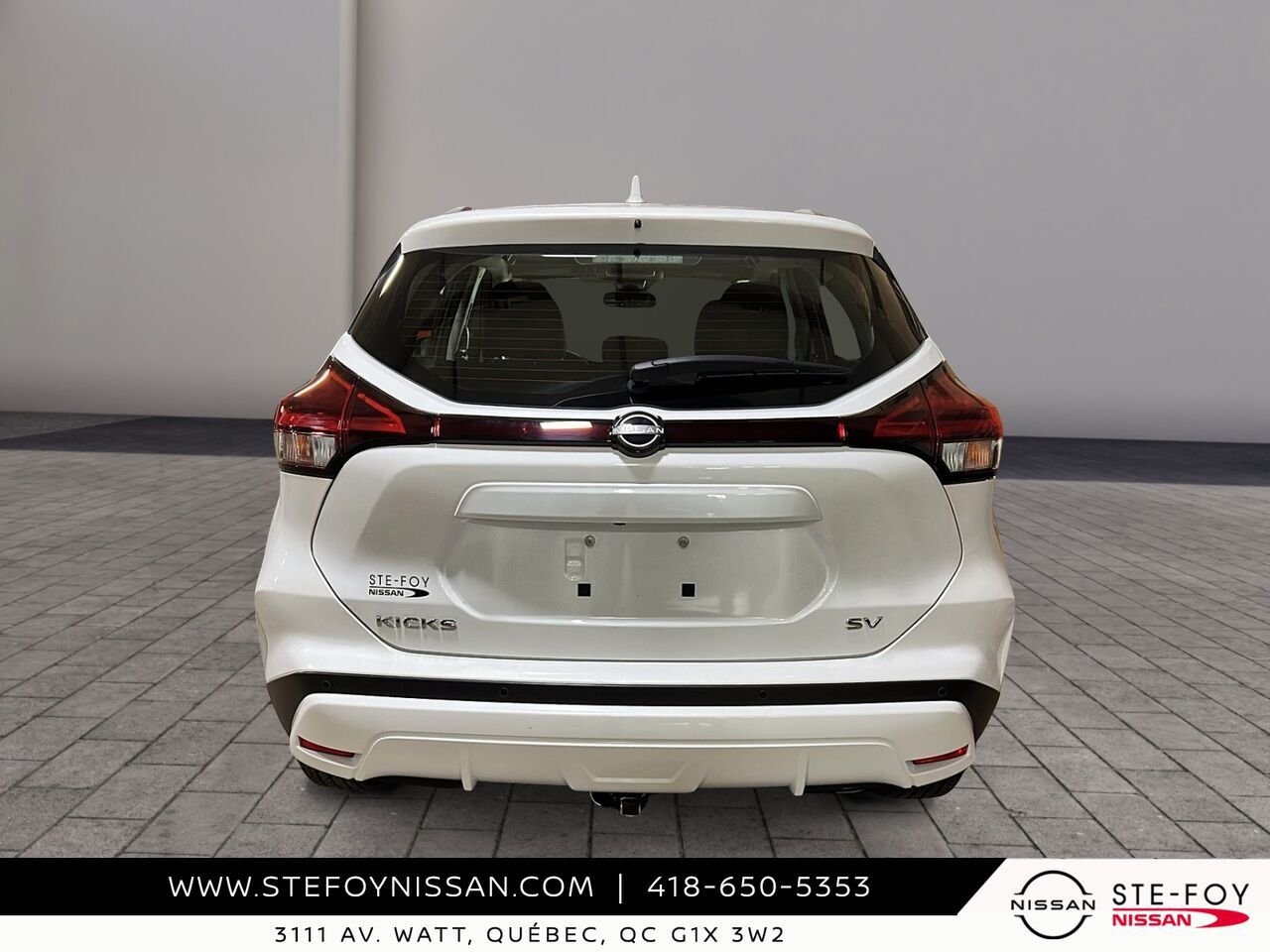 Nissan Kicks SV TA 2024 Blanc Ste-Foy - photo #2