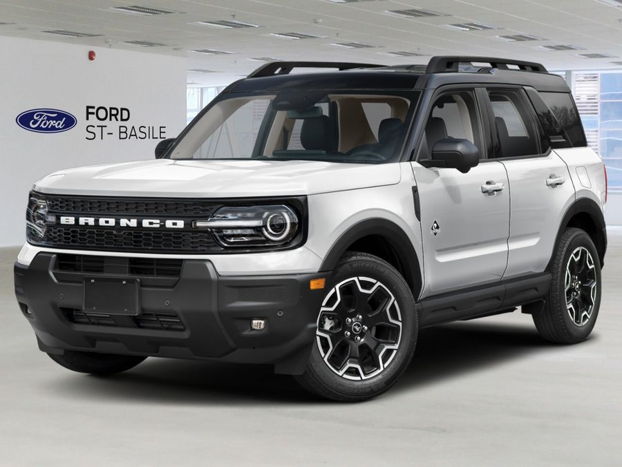 Ford Bronco Sport 2026 2026 Blanc sidéral métallisé