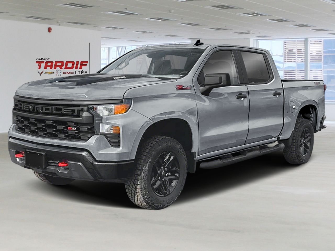 2026 CHEVROLET Silverado 1500 Custom Trail Boss cabine multiplace 4RM 157 po Sterling Grey Metallic Amos - photo #0