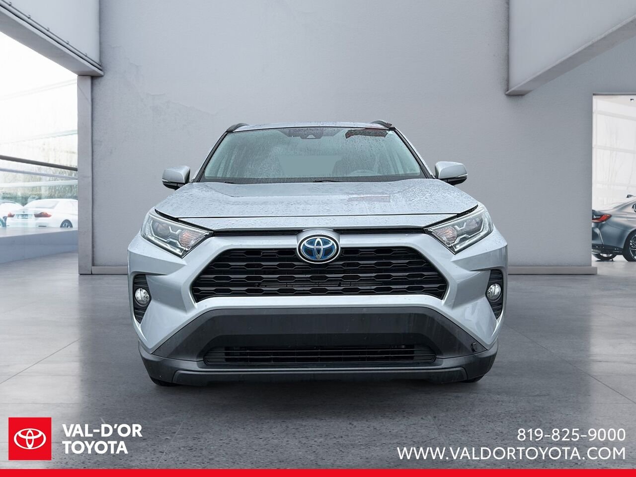 2019 Toyota RAV4 XLE hybride Silver Val-d'Or - photo #1