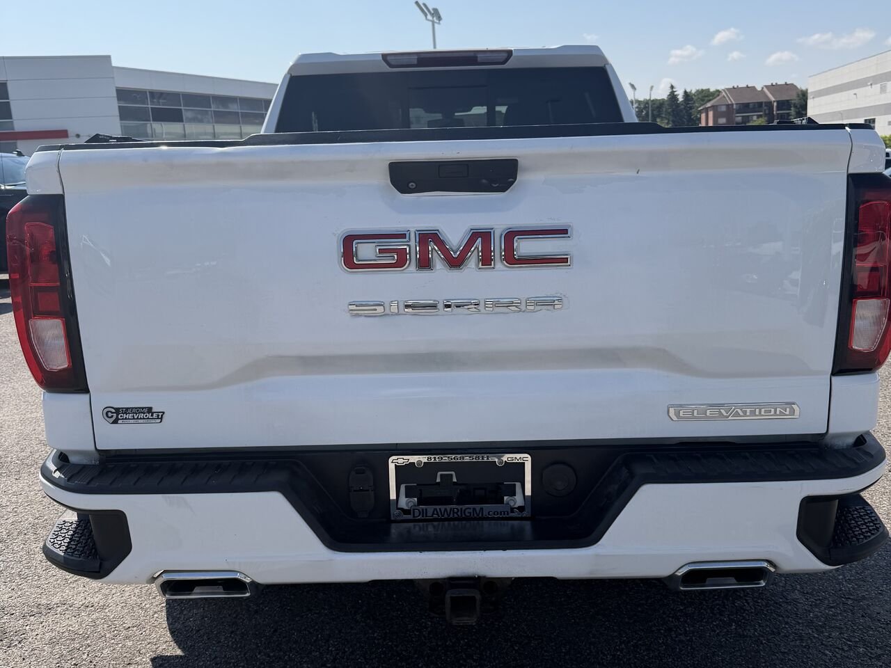 2021 GMC SIERRA K1500 ELEVATION Elevation cabine multiplace 4RM 157 po White Gatineau - photo #13