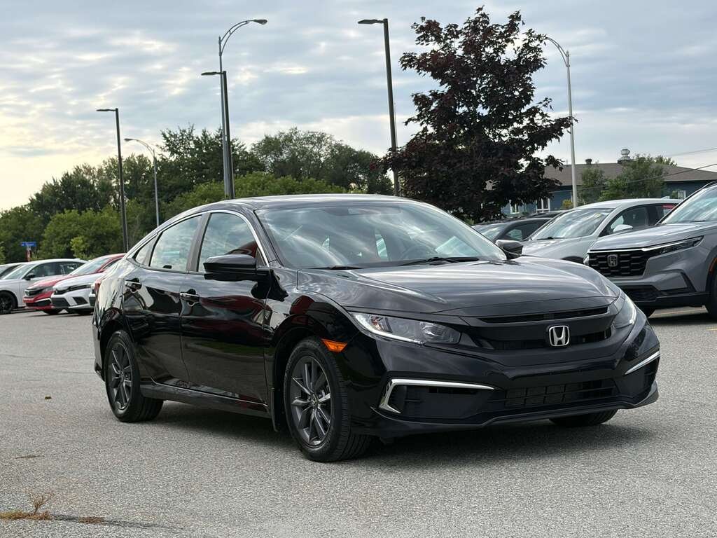 Honda Civic EX 2021 Noir Gatineau - photo #2