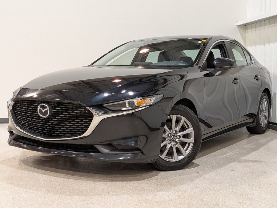 Mazda Mazda3 GS Auto i-ACTIV AWD/Sièges chauffants/Carplay 2024 Noir
