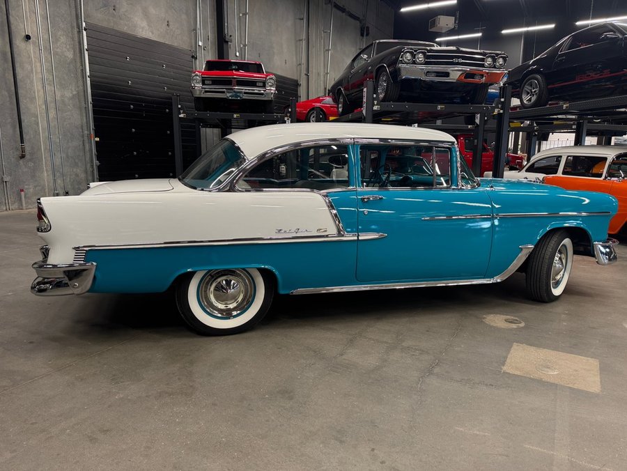 1955 Chevrolet Bel Air 1955 Blue