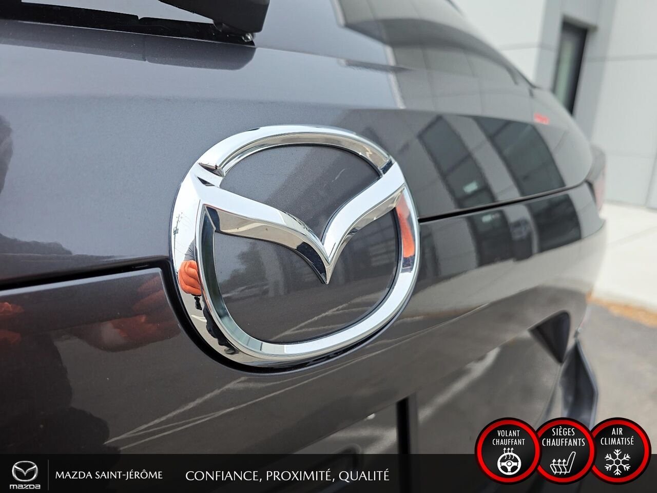2025 Mazda CX-5 GS | CUIR | AWD | MAGS | Grey Saint-Jérôme - photo #7