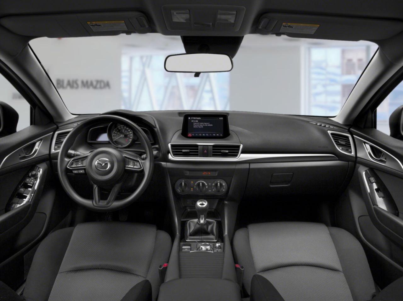 MAZDA Mazda3 Sport 2018 Bleu cristal foncé mica Ste-Marie - photo #12