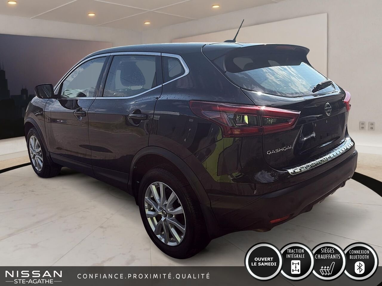2023 Nissan Qashqai S TI CVT Black Saint-Jérôme - photo #4