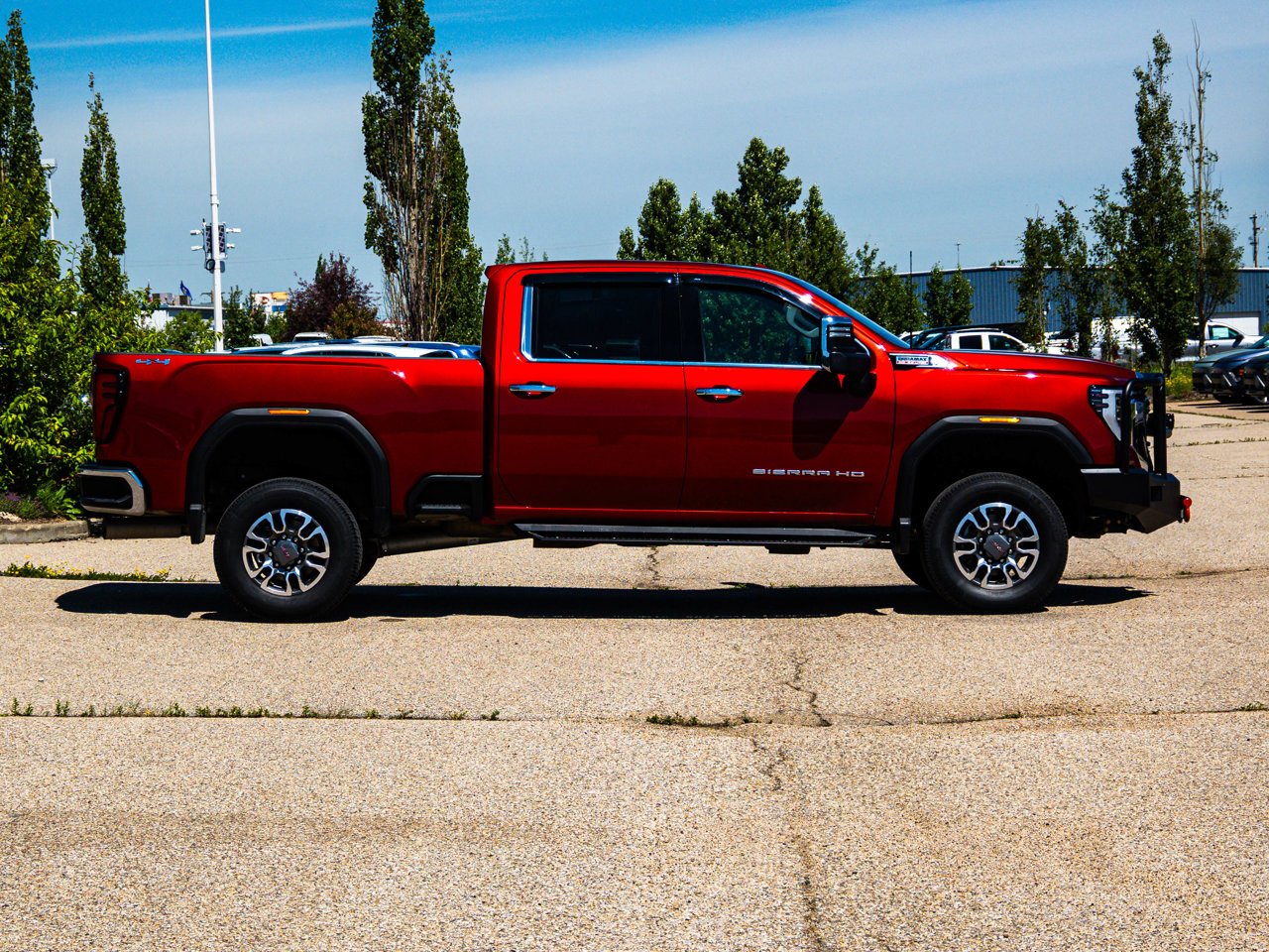2025 GMC Sierra 3500HD 4WD Crew Cab 159 SLT Red Sherwood Park - photo #13