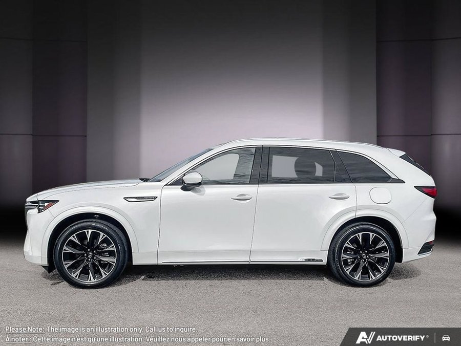 Mazda CX-90 hybride rechargeable 2026 2026 Blanc rhodium métallisé