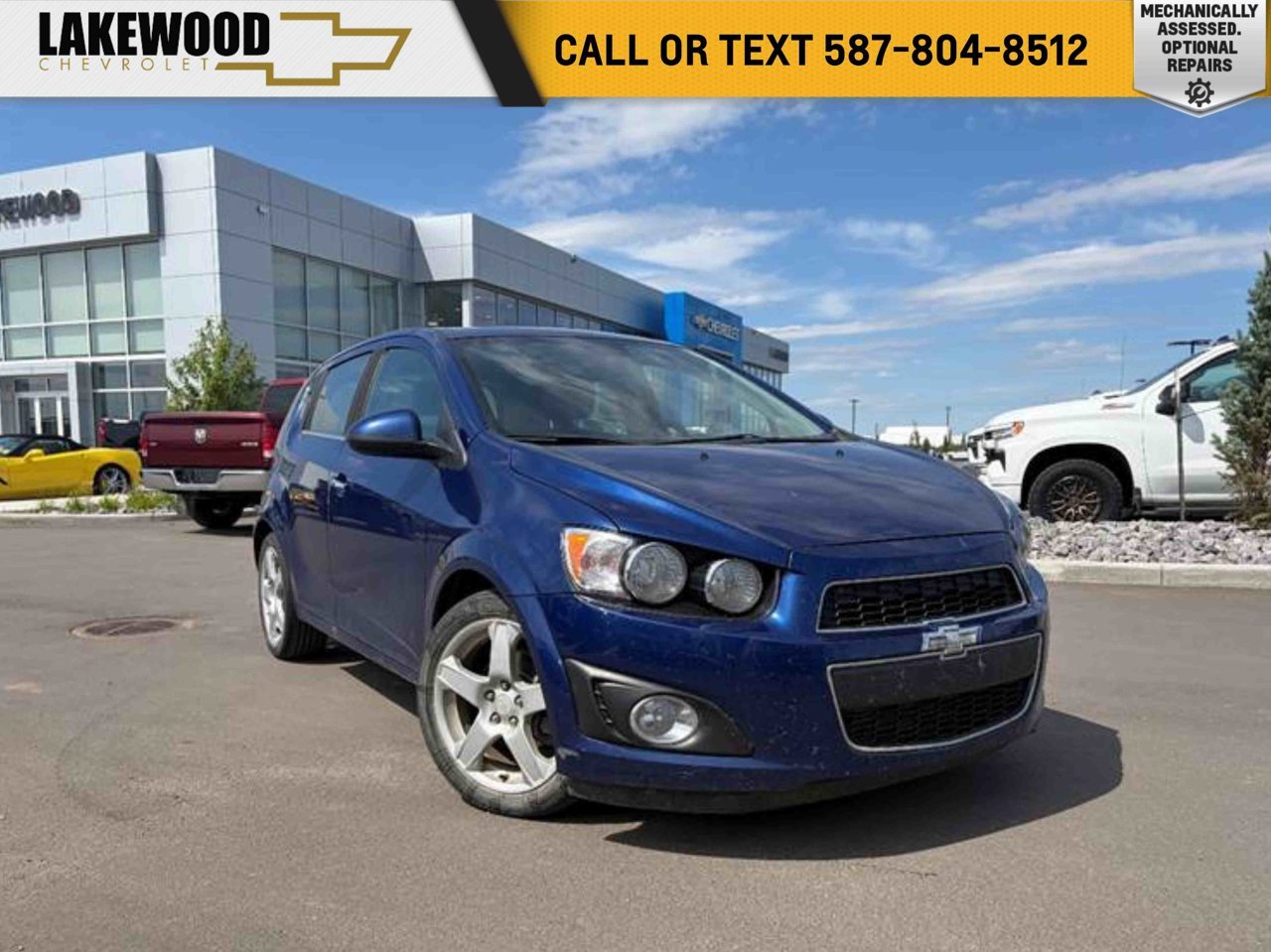 2013 Chevrolet Sonic 5dr HB LTZ Auto Blue Sherwood Park - photo #0