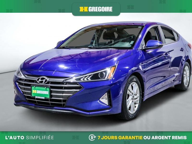 Hyundai Elantra 2020 2020 Bleu