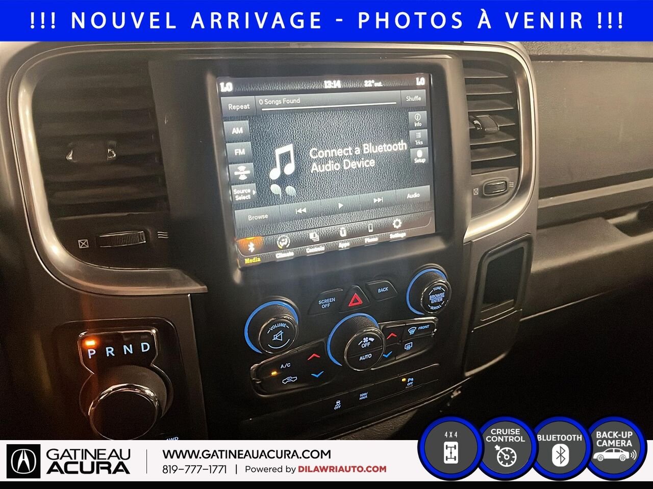 Ram 1500 Classic Warlock Quad Cab 4x4 2021 Bleu Ottawa & Gatineau - photo #10