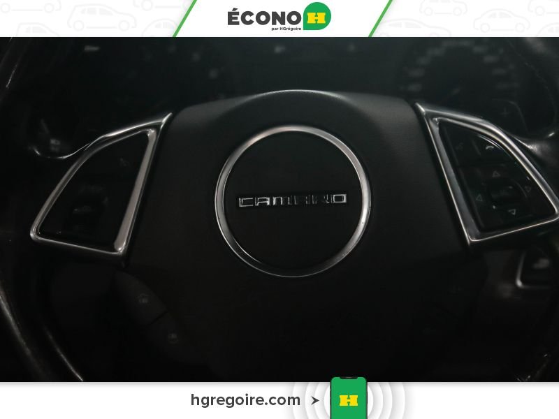 Chevrolet Camaro 821083 | 1LT CONVERTIBLE BLUETOOTH CAMÉRA MAGS 2017 Noir Laval - photo #12