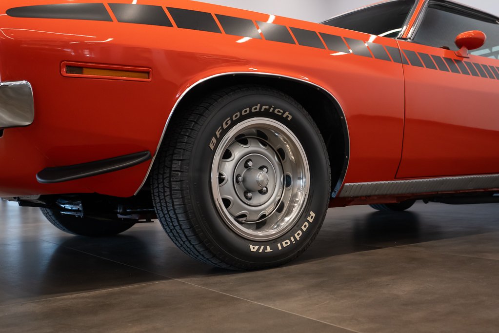 Plymouth AAR Cuda 1970 Orange Montréal - photo #73