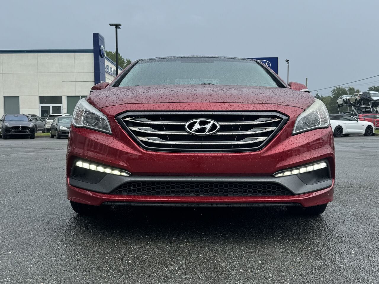 Hyundai Sonata Sport 2015 Rouge Granby - photo #9