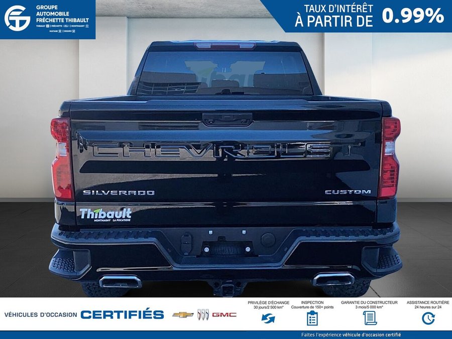 CHEVROLET SILVERADO Custom Trail Boss cabine multiplace 4RM 157 po 2024 Noir