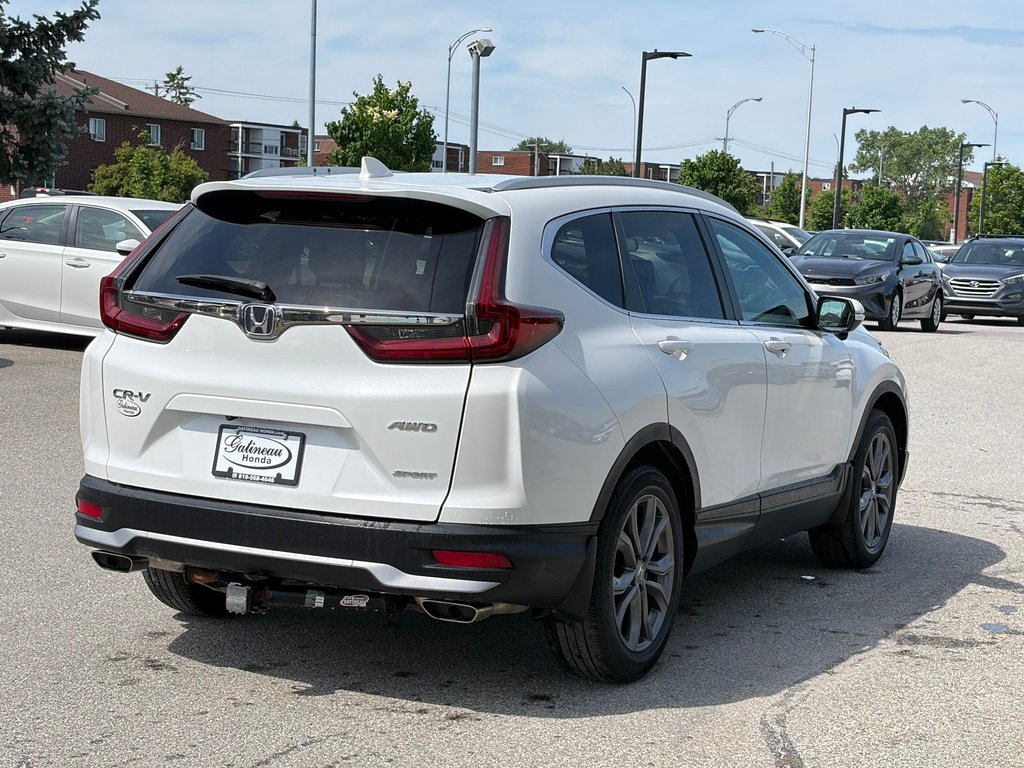 Honda CR-V Sport AWD 2021 Blanc Gatineau - photo #5