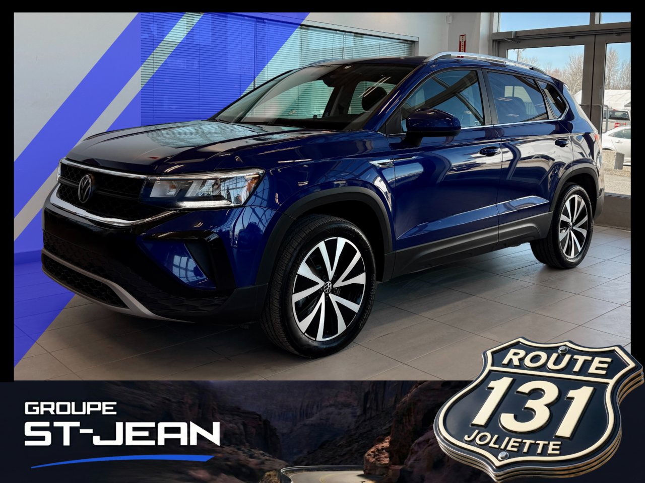 Volkswagen Taos 2023 Bleu Notre-Dame-des-Prairies - photo #0