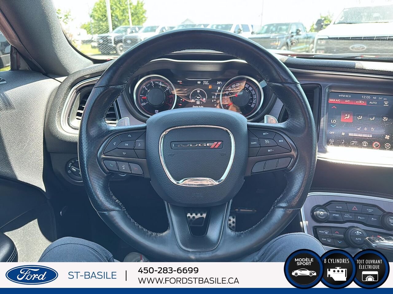 2017 DODGE CHALLENGER Red Saint-Basile-le-Grand - photo #15