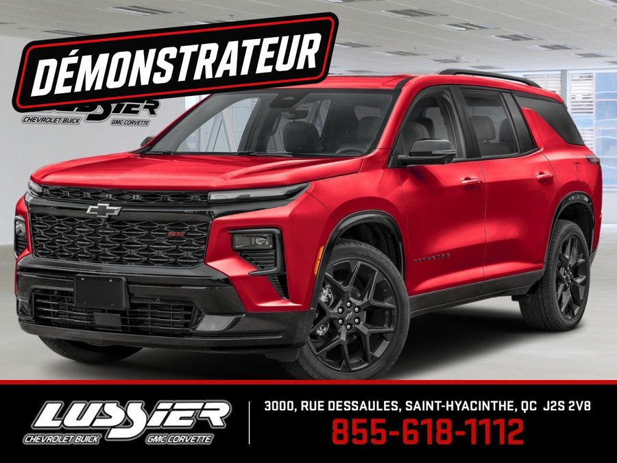 Chevrolet Traverse 2026 2026 TEINTE ROUGE ECLATANT